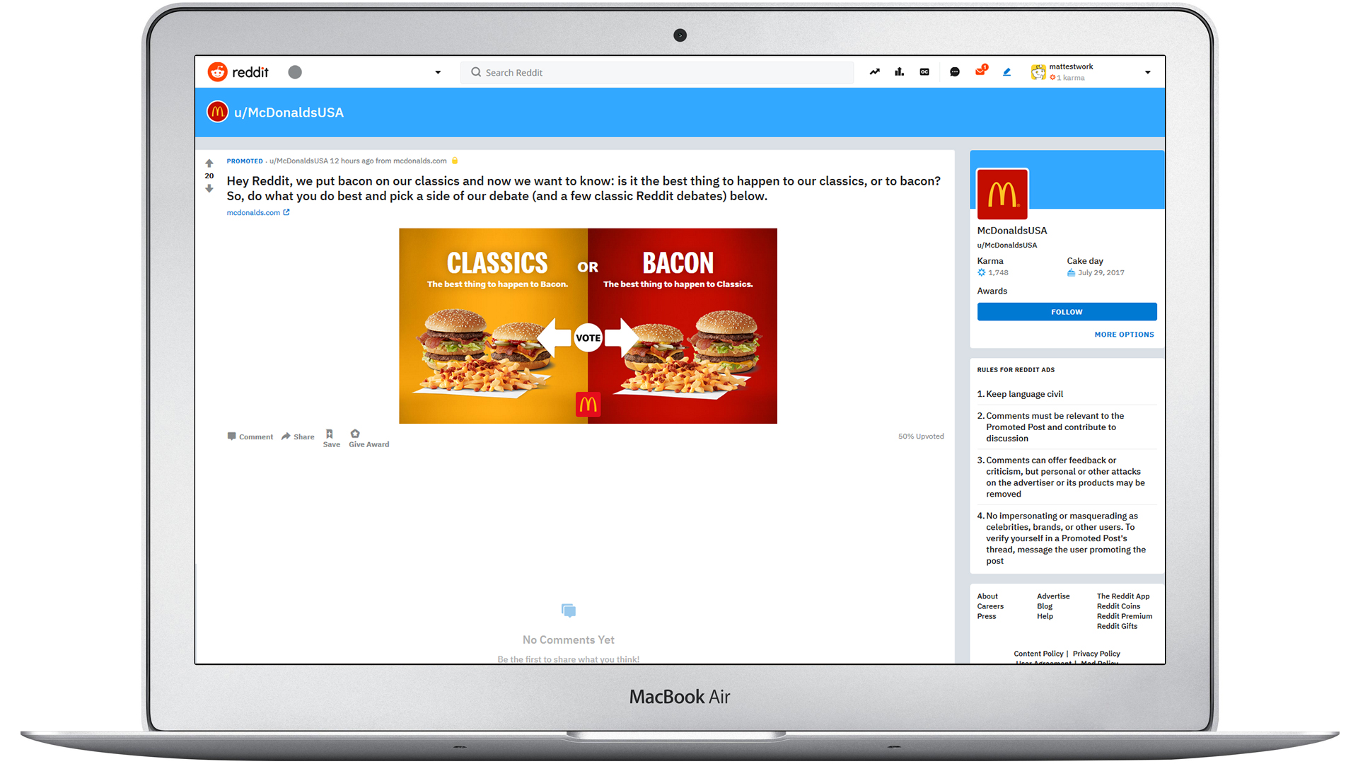 how to get free mcdonald's points reddit today
