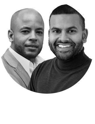 Maurice White, Senior SEO Strategist at Mod Op and Chris Harihar, EVP of PR at Mod Op